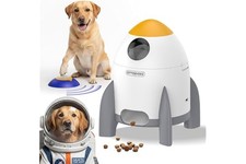 Interactive Dog Puzzle Feeder Toy, Automatic Dogs Treat Dispenser for IQ Trainin