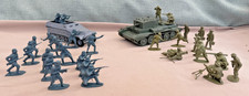 AIRFIX VINTAGE POLY HALF TRACK & CROMWELL TANK & 32 SOLDIERS