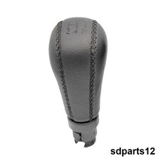 Pomello Leva Cambio 5 Marce Similpelle Nero per Volvo S60 S80 V70 II XC70