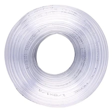 DERNORD PVC Tubing 1/8"ID X 1/4"OD Flexible Clear Vinyl Hose 50 Feet for Food Gr