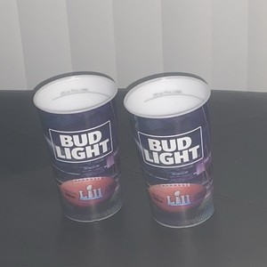 Plastic Super Bowl 2018 Cups
