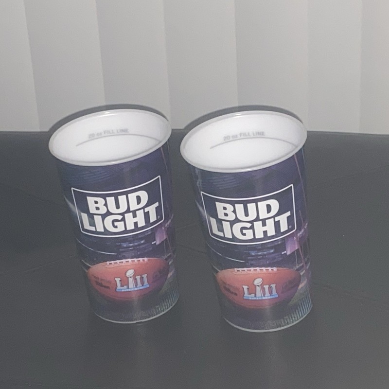 Plastic Super Bowl 2018 Cups