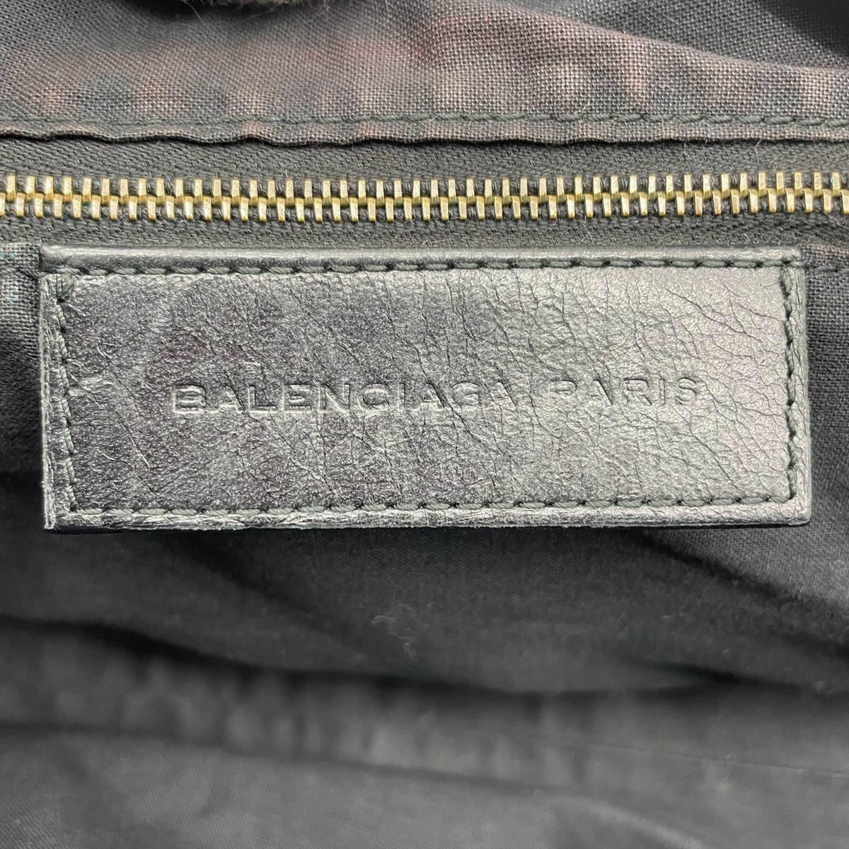 BALENCIAGA The Classic Part time 2way Handbag Black Leather 168028