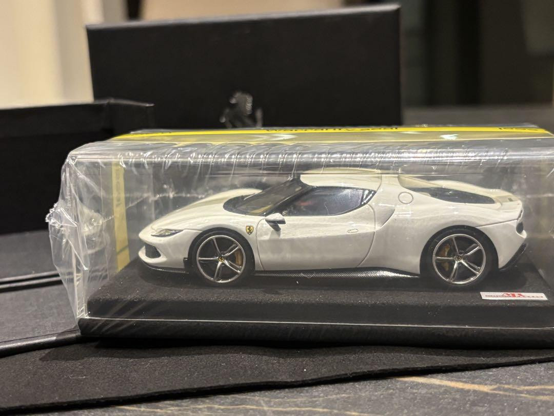 Ferrari フェラーリ　296ホワイト ミニカー Ferrari フェラーリ296ホワイト ミニカー