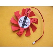 For  XFX HD7750 HD7770 PLA08015S12HH 2Pin 75*47mm Graphic Card Fan  *vb