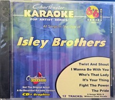 40374 ISLEY BROTHERS CHARTBUSTER KARAOKE CDG LOT MAIL