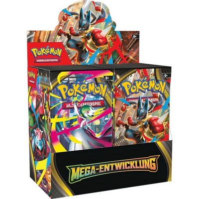 Pokemon Mega-Entwicklung 36 Booster Display NEU & OVP 36er Box Sammelkarten