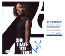 Naomie Harris "No Time to Die" AUTOGRAPH Signed 'Eve Moneypenny' 8x10 Photo ACOA