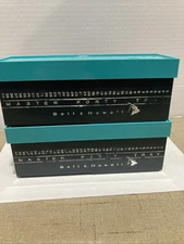 2 Bell & Howell 35mm Master 40 Slide Trays Each Holds 40 Vintage