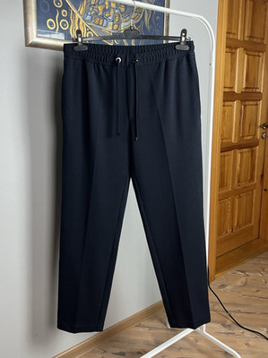 NEUWERTIG! Moncler Herren Pantalone Sportivo Blau Jogger Jogginghose Größe M