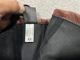 Alivila.Y Overbust Corset Top Womens Medium Brown Steampunk Halter Buckle Gothic