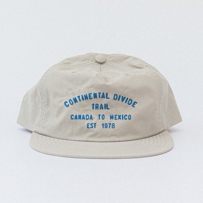 Continental Divide Trail Canada To Mexico Est. 1987 Nylon Cap