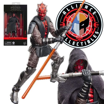 2026 Star Wars Black DARTH MAUL Shadow Lord 01 MAUL 6'' Scale Hasbro Action Fig