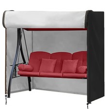 Outdoor Swing Cover 3 Triple Seater Hammock Cover for Porch Swing Canopy Glid...