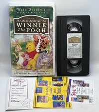 UPC 786936001921 product image for Many Adventures of Winnie the Pooh VHS Disney Video Tape Masterpiece w Inserts! | upcitemdb.com