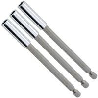 "3X Magnet Bithalter VerläNgerung 125Mm Schraubendreher Hex Bitaufnahme 1/4\" Bit"