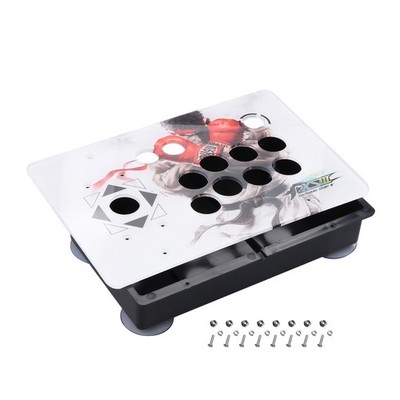 Arcade Joystick Acrylic Panel and Case DIY Game PC Rocker Joystick for Arcade pp