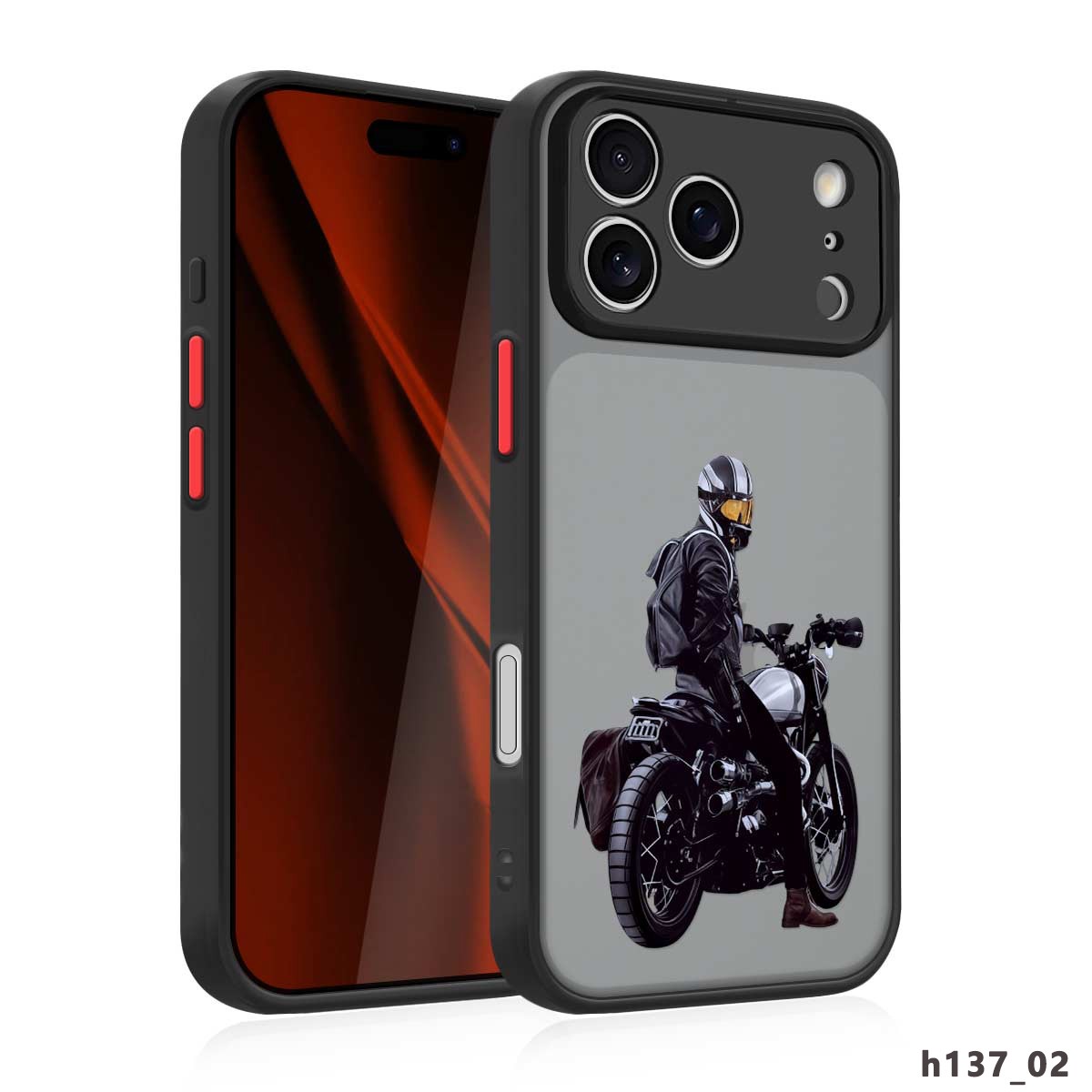 E Man & Motorcycle