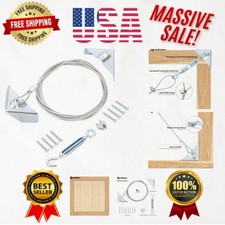 Durable Anti-Sag Gate Support Cable Kit for Wooden Gates - Easy Installation