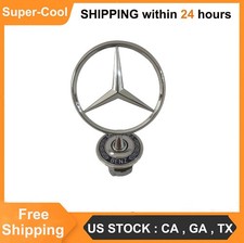 Emblem Front Hood Logo Star For 1993-2007 Mercedes-benz C E S Clk Class Emblem Front Hood Logo Star For 1993-2007 Mercedes-benz C E S Clk Class