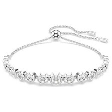 NEW Swarovski Imber Tennis Bracelet w/Crystals & Rhodium Plate White