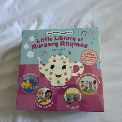 Little Library of Sing-Along Nursery Rhymes (Books 1-5) - 9781802635096