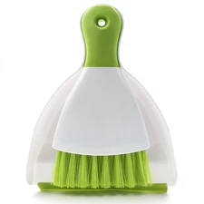 Dust Pan Broom Brush Dustpan - Dustpan and Brush Set, Mini Dust Pans with Bru...