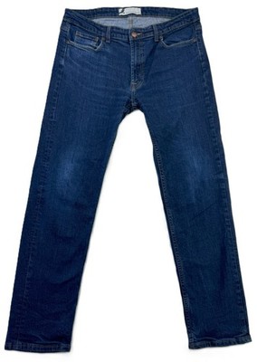 DRESSMANN W38 L32  Straight Slim Fit Stretch Herren Jeans Dunkelblau