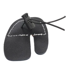 3pcs Archery Finger Tabs Thickened PU Leather Fingers Protector For Recurve DS