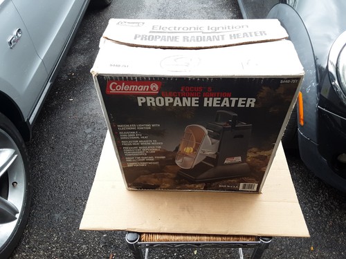Coleman Focus 5 Propane Radiant Heater Portable 3500-5000 BTU