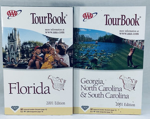 AAA TourBook 旅行ガイドブックセット 2001年版 AAA Tourbook Florida | eBay