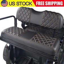Golf Cart Seat Covers Fit Club Car Precedent/DS/EZGO RXV/TXT/Yamaha Drive Afterm