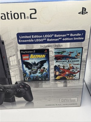 Sony PlayStation 2 Limited Edition LEGO Batman Bundle W PROTECTOR