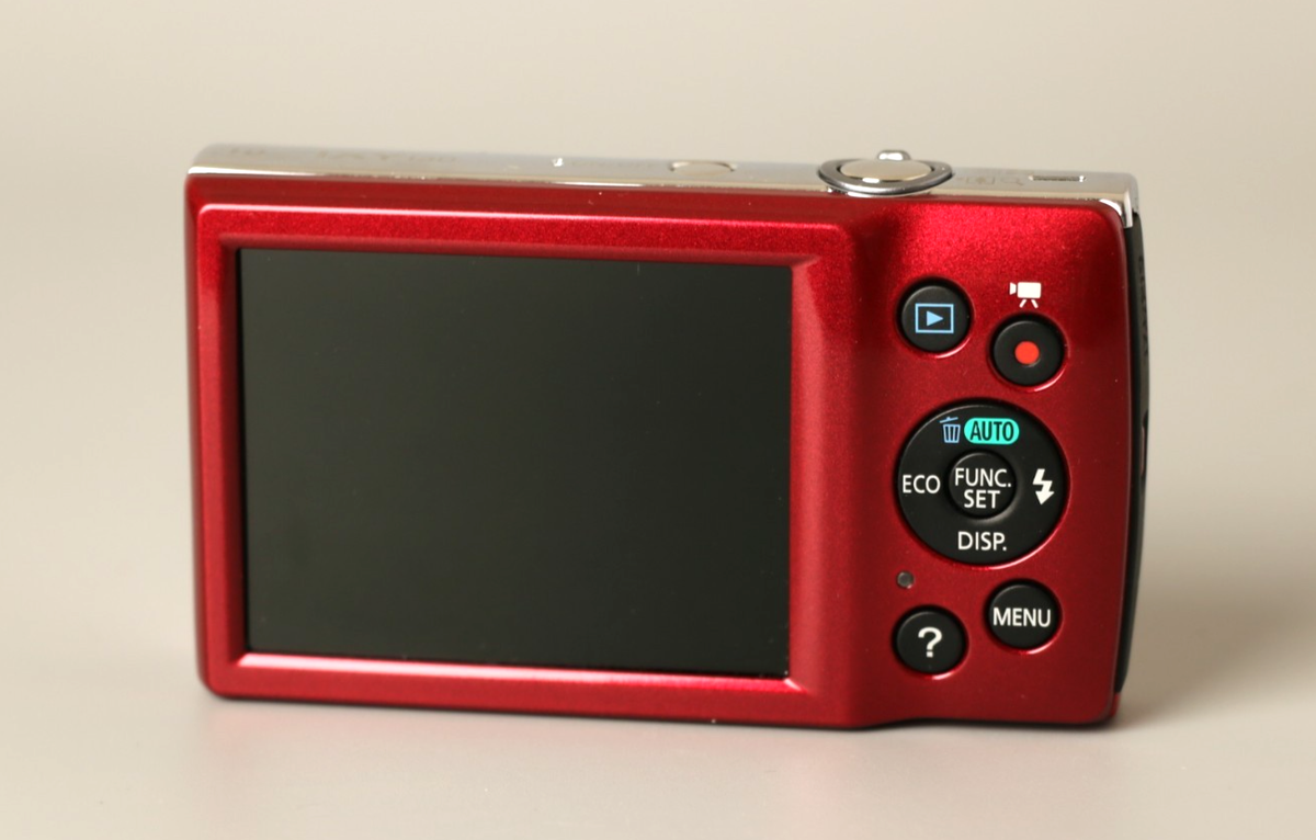 Canon IXY 130 PowerShot ELPH 140 Red 16MP Digital Camera Compact