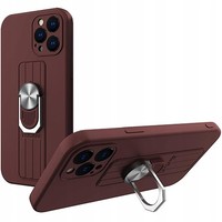 Hurtel Ring Case Iphone 12 Mini HÜLle MIT Fingerhalterungen UND Stand