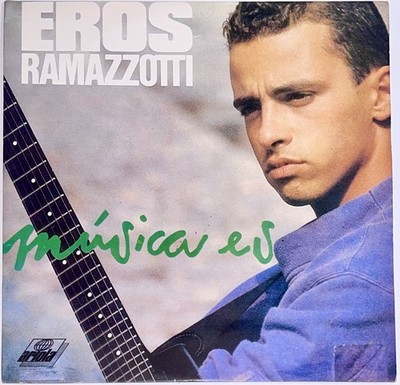Eros Ramazzotti    Música Es - Vinyl Ariola 1992 VG+
