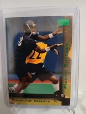 Plaxico Burress Pittsburgh Steelers 2000 Skybox Football Rookie Card #218 (RC)