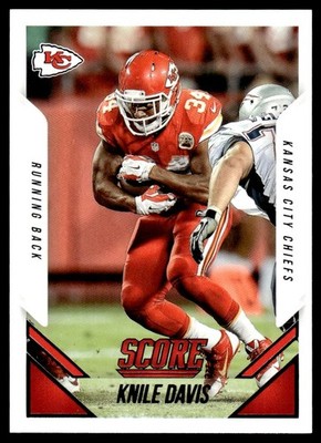 2015 Score Knile Davis Kansas City Chiefs #221