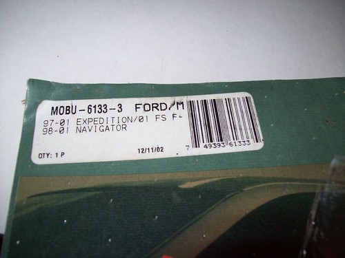 Side Wind Deflector Mossy Oak 1997-2001 Expedition 1998-2001 Navigator Truck NEW - Picture 4 of 12