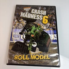 Monster Jam: Crash Madness 6: Roll Model DVD 2009 Feld Motorsports RARE Tested