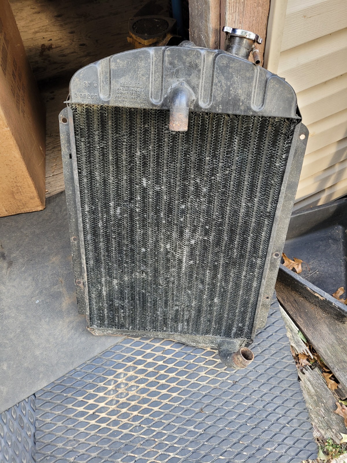 1937 Chevy 3108269 Harrison Radiator Original CAR | OE | Engine ...
