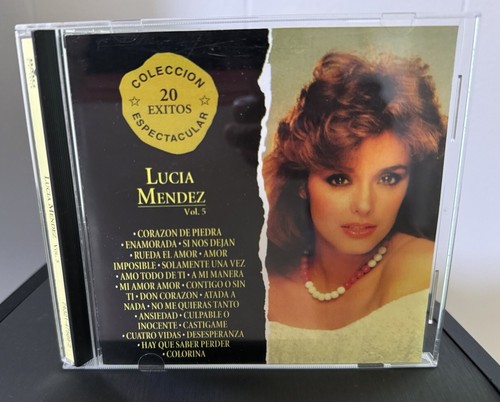 LUCIA MENDEZ Colección espectacular 20 éxitos BALADAS EN ESPAÑOL