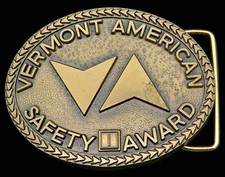 Vermont American Tool Manufacturer Jostens Vintage Belt Buckle