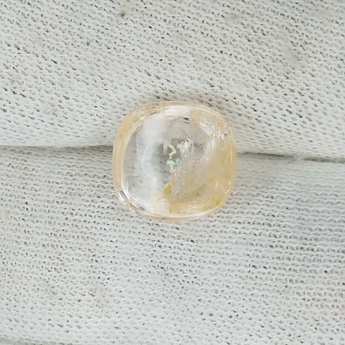 3.39 Cts Best Color Pink Sade Natural Morganite - Cushion Cabochon !! - Picture 2 of 2