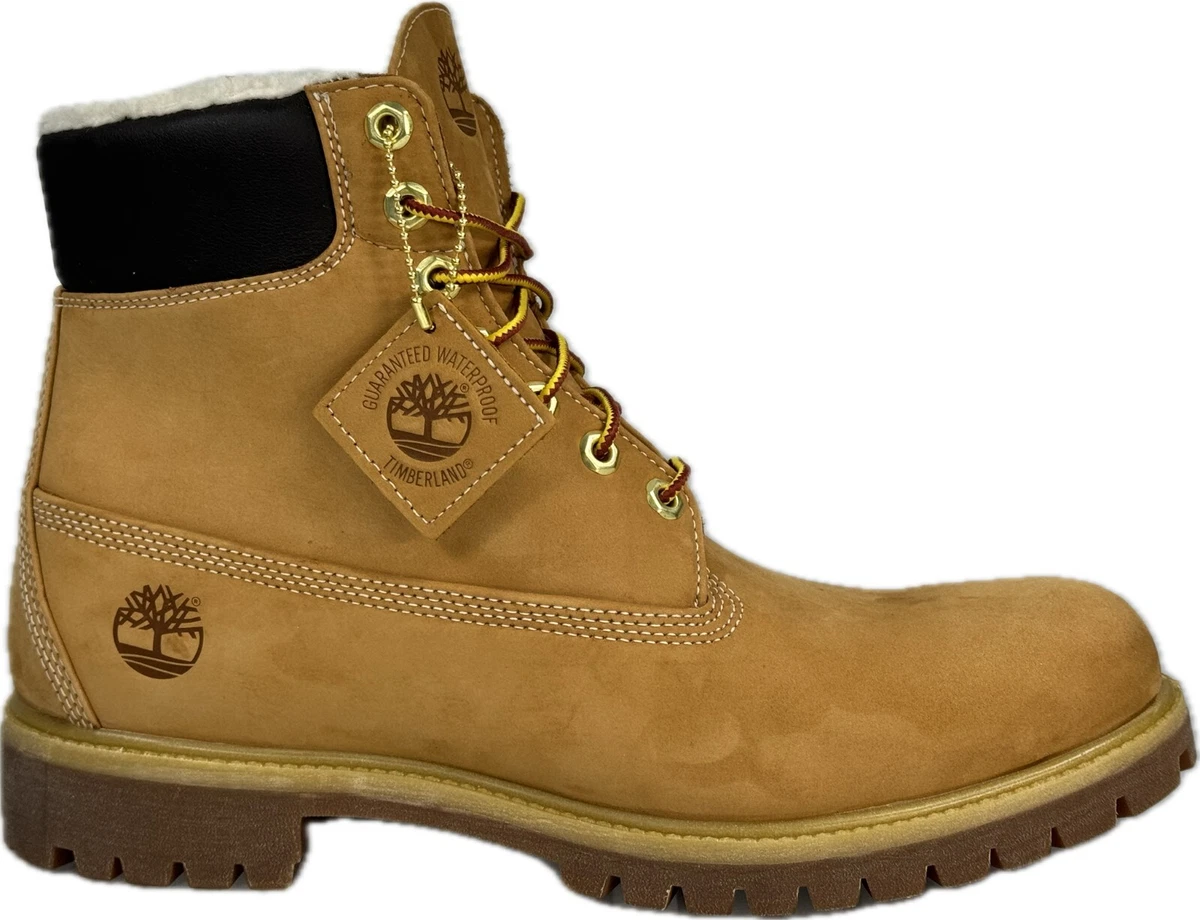 Timberlands with cheap fur inside