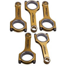 5x Titanizing Stahlpleuel For Audi RS2 Quattro 2.2L 5 Zyl 20V Turbo ARP 5.669"