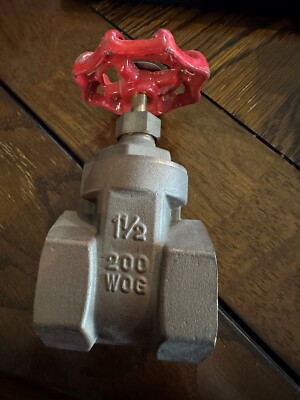 Brass Gate Valve 1-1/2'' 200 PSI WOG