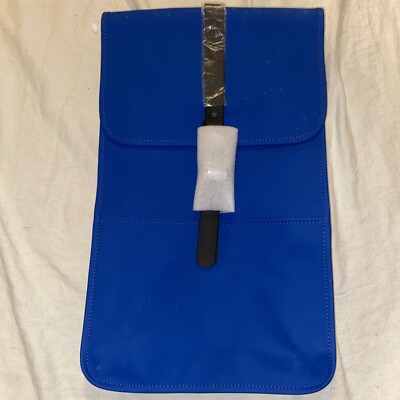 Rains Backpack W3 Waterproof Storm, Waves Blue Full Size 