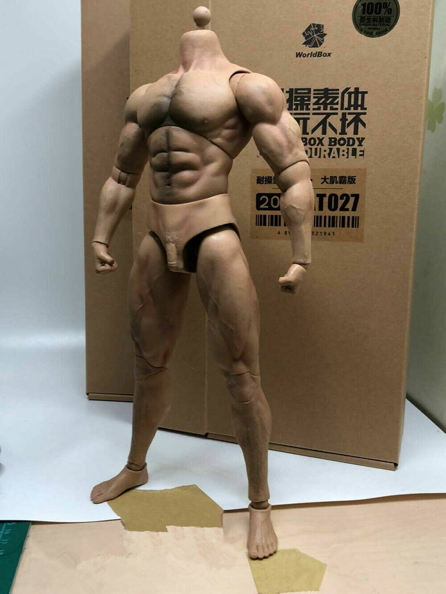 Worldbox AT027 Durable Body-ripped Body Male Figure fit Hot Toys