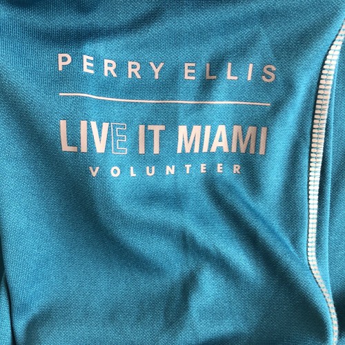 Maglione manica lunga Super Bowl 56 LIV Perry Ellis Miami Host Committee taglia M - Foto 5 di 6